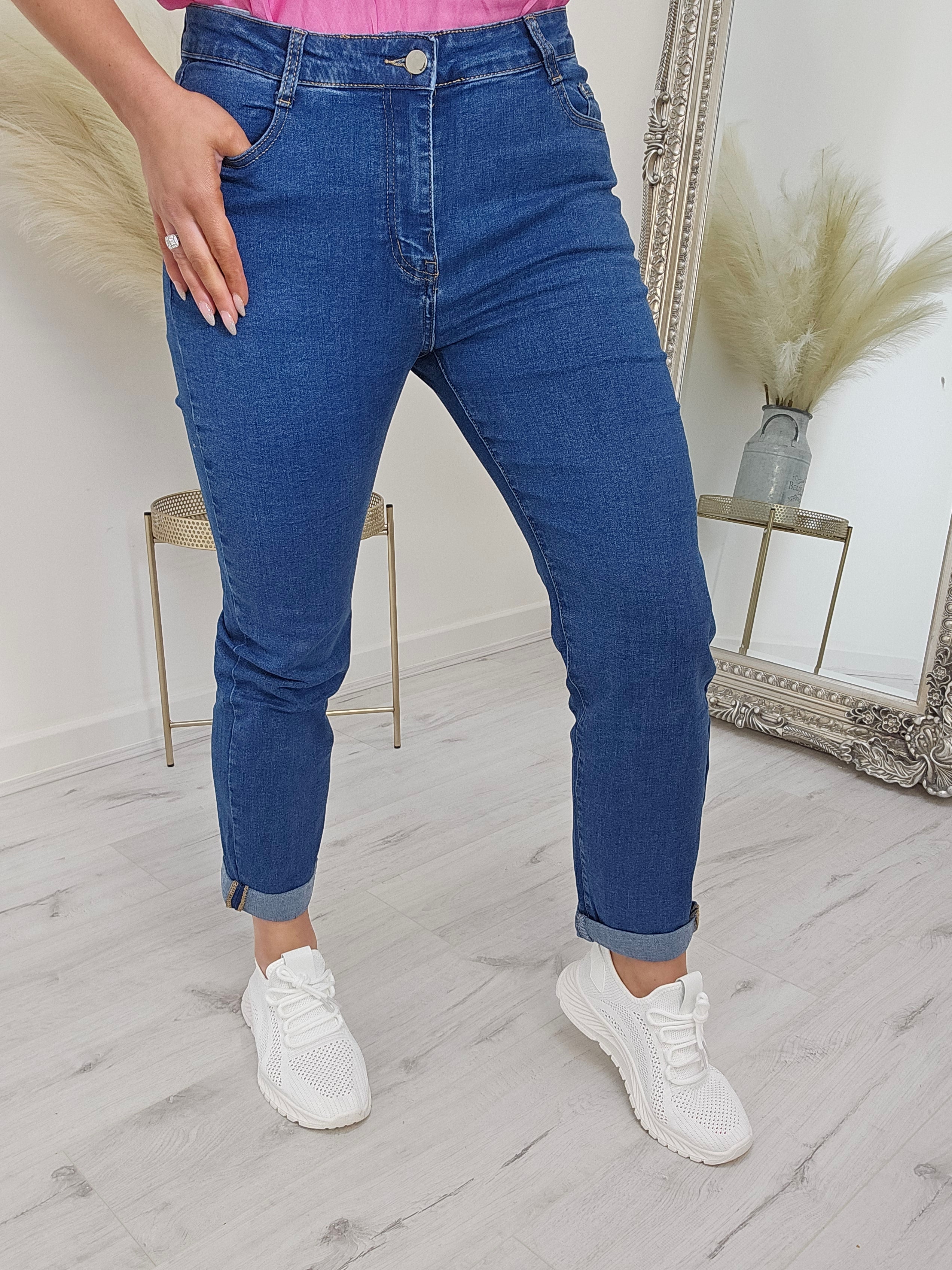 High waisted hot sale boyfriend jean