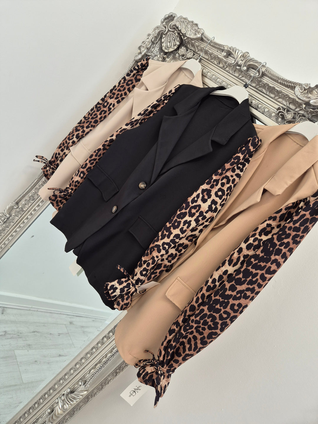 Kenya Leopard Sleeve Jackets (choose your Colour & Size)