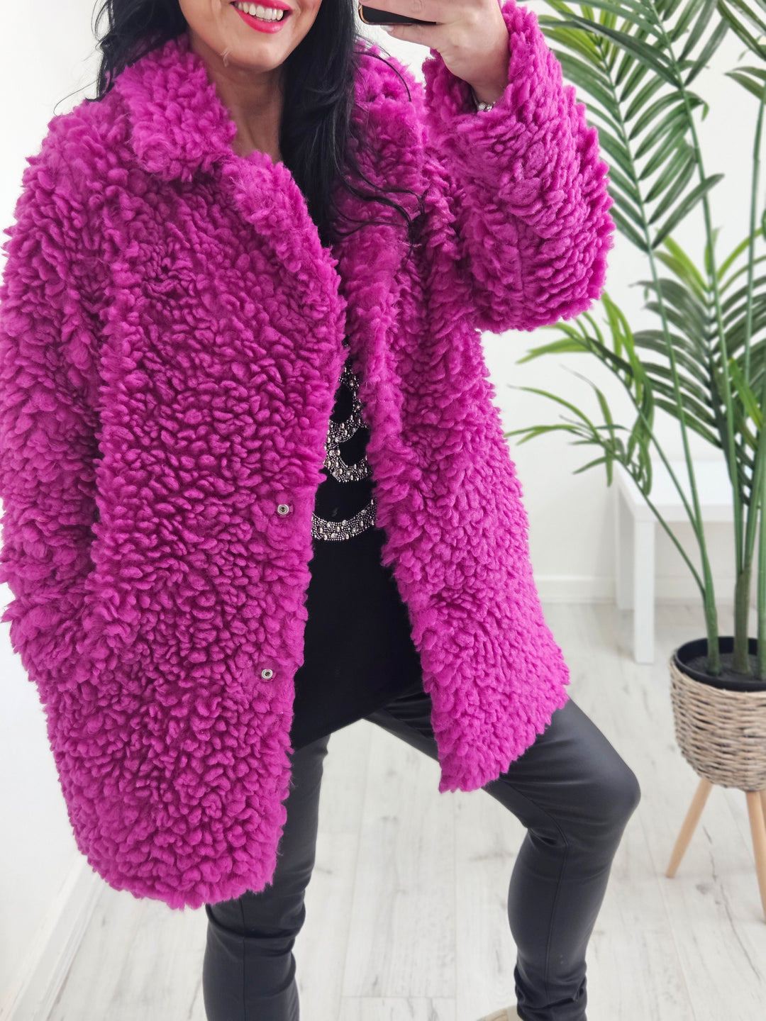 Teddy Coat (Oversized) - (choose your Colour)