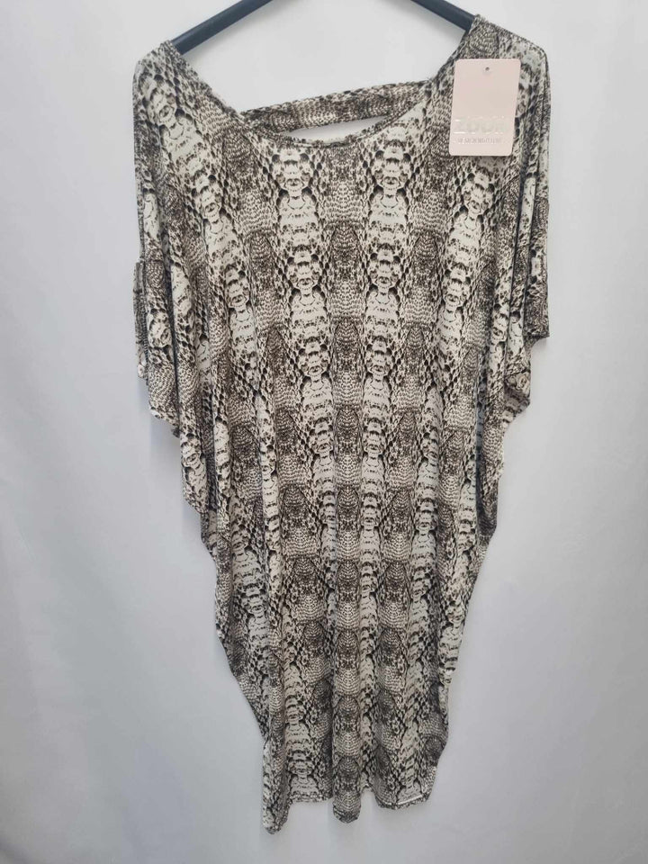 Snake Dress/Tunic - Beige