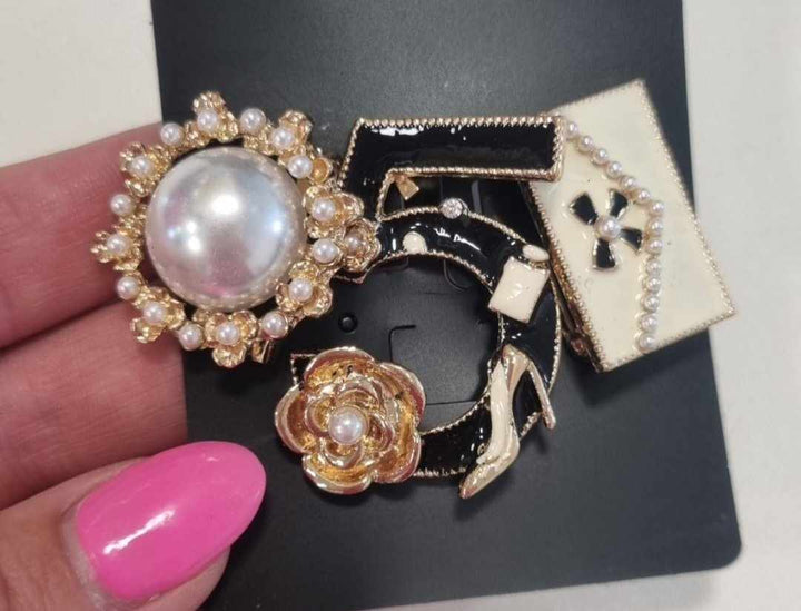 Chantelle Brooch - (Set of 3)