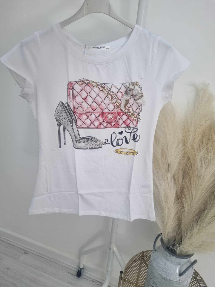 Love Tee-Top - White