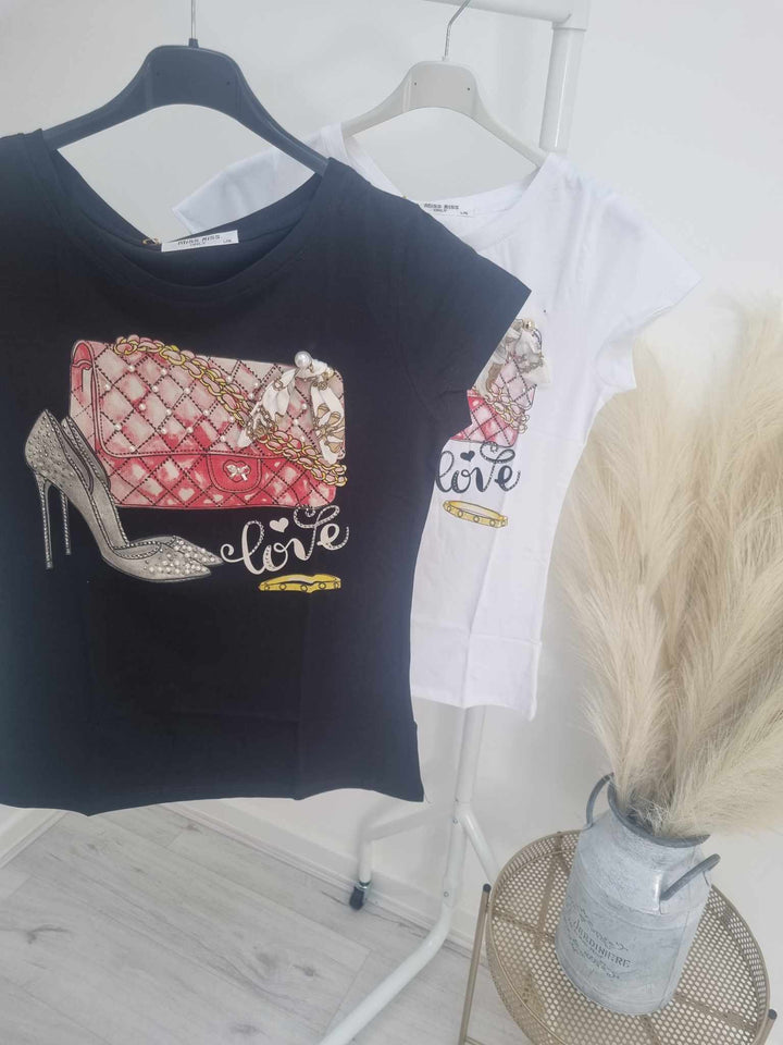 Love Tee-Top - Black