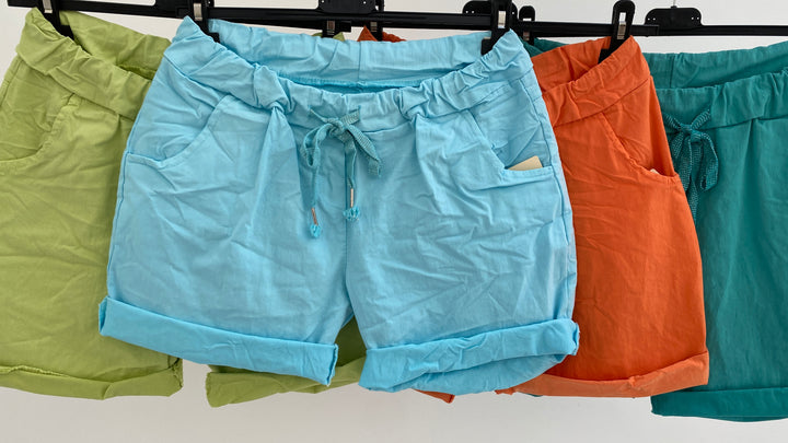 Lisbon Magic Short Shorts - Aqua