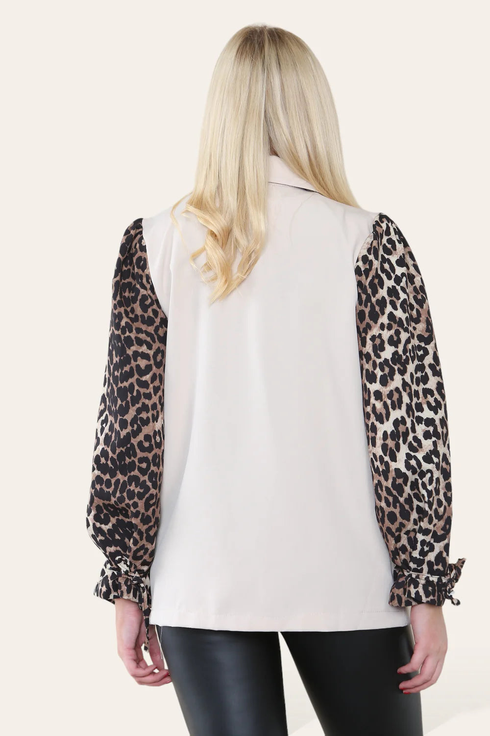 Kenya Leopard Sleeve Jackets (choose your Colour & Size)