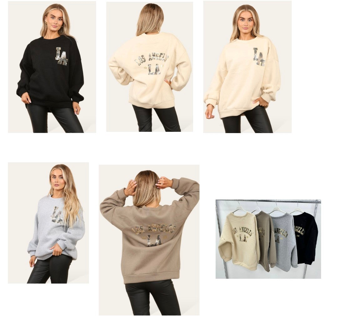 LA Sweatshirt - (choose your Colour)