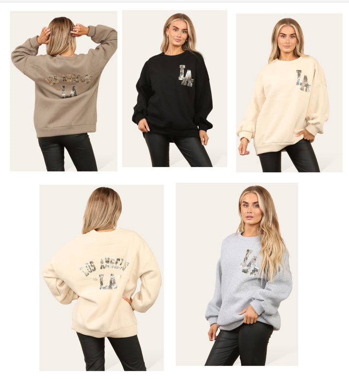 LA Sweatshirt - (choose your Colour)