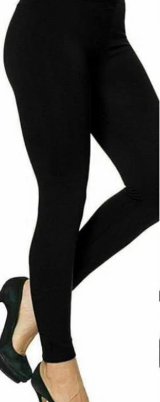 Fleece Lined Leggings - (choose your Colour & Size)