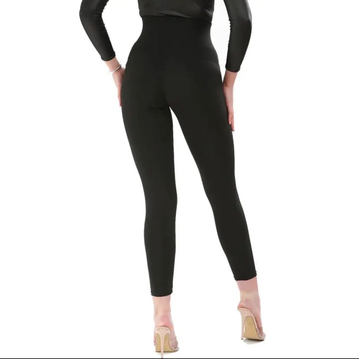 Tummy Control Leggings - Black (all Sizes)