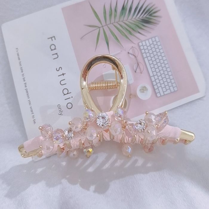 Crystal Beaded Hair Claw (choose your Colour)