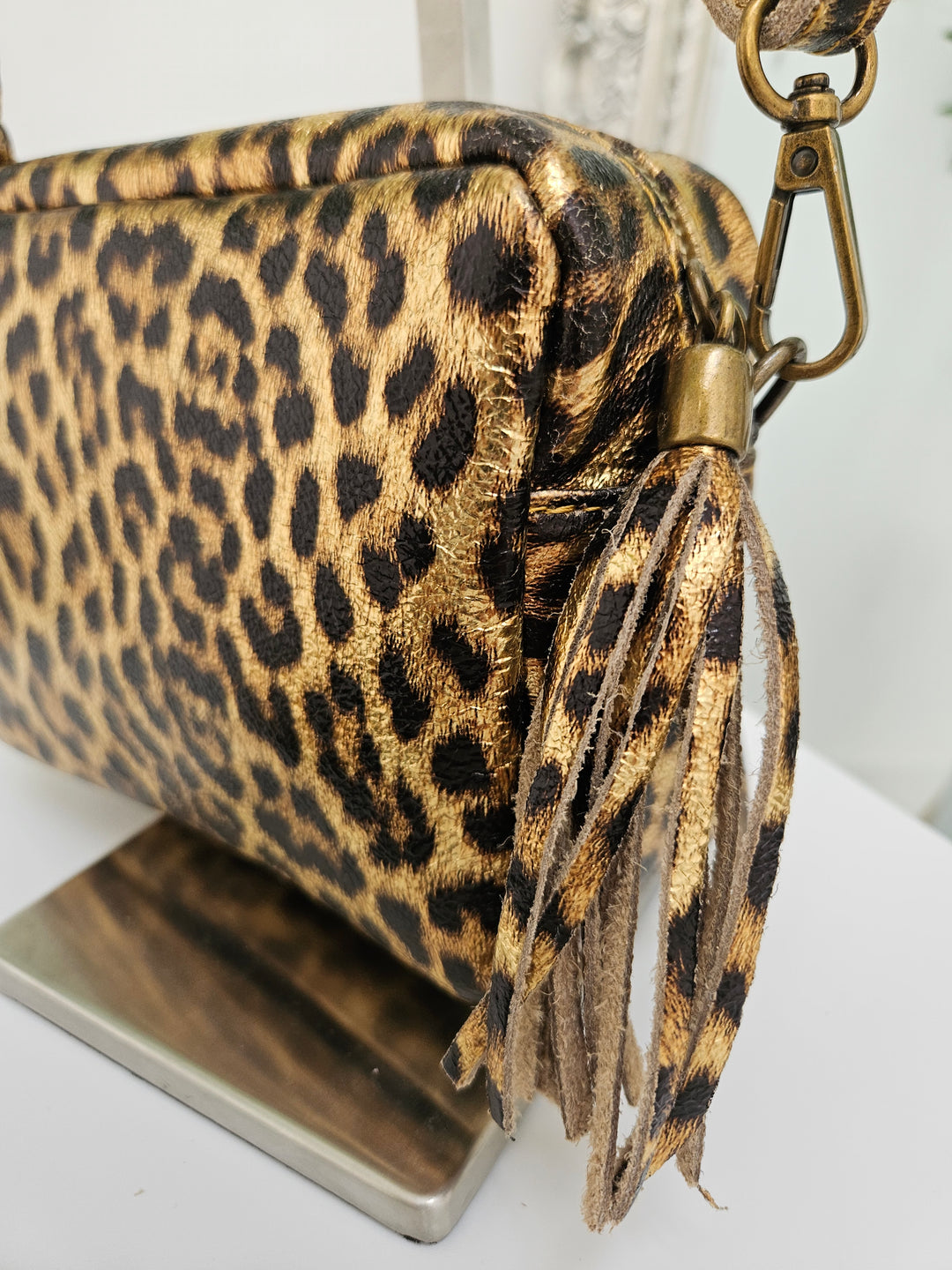 Leopard Cross Body/Shoulder Bag - ( Choose your Colour )