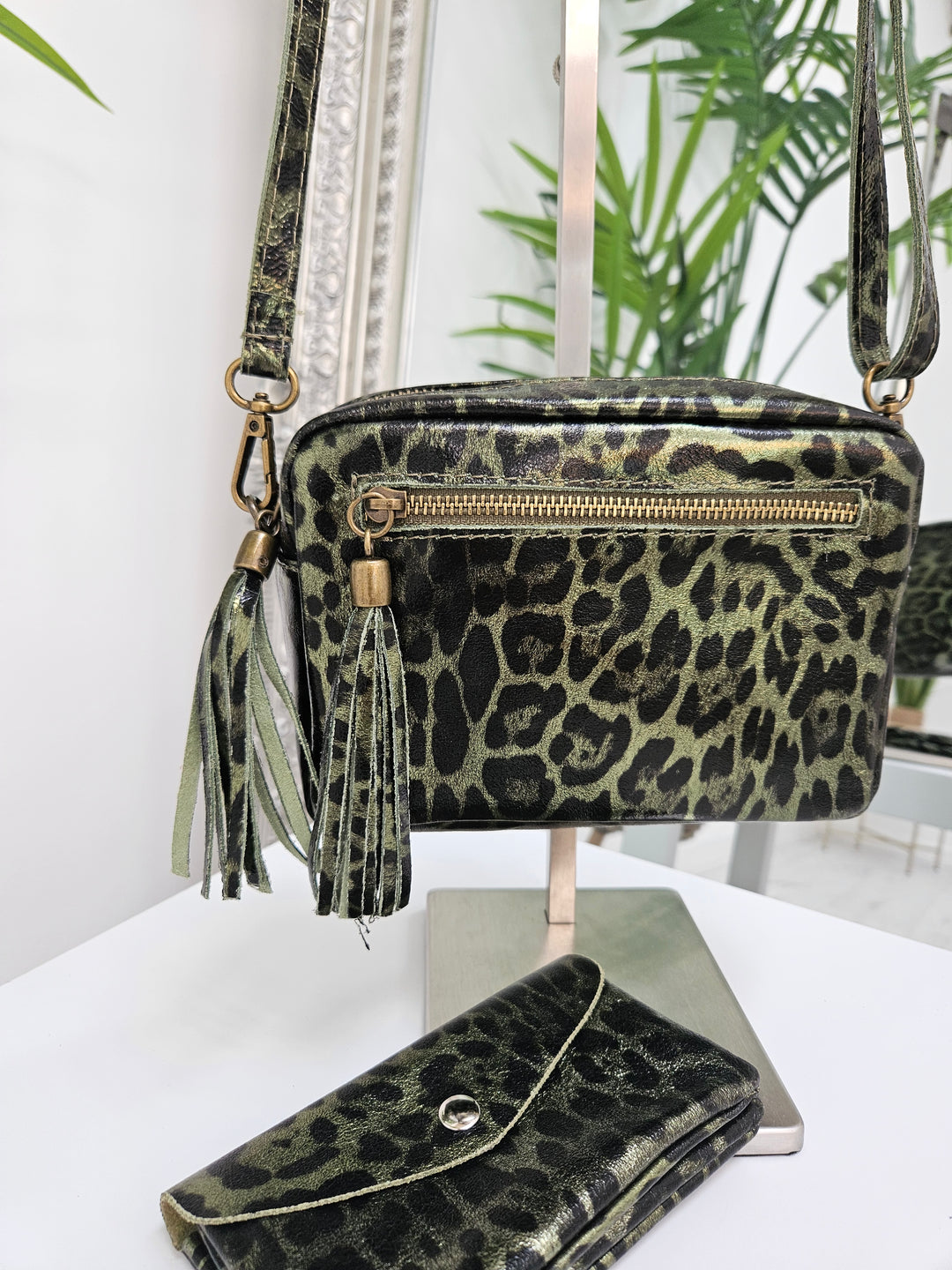 Leopard Cross Body/Shoulder Bag - ( Choose your Colour )