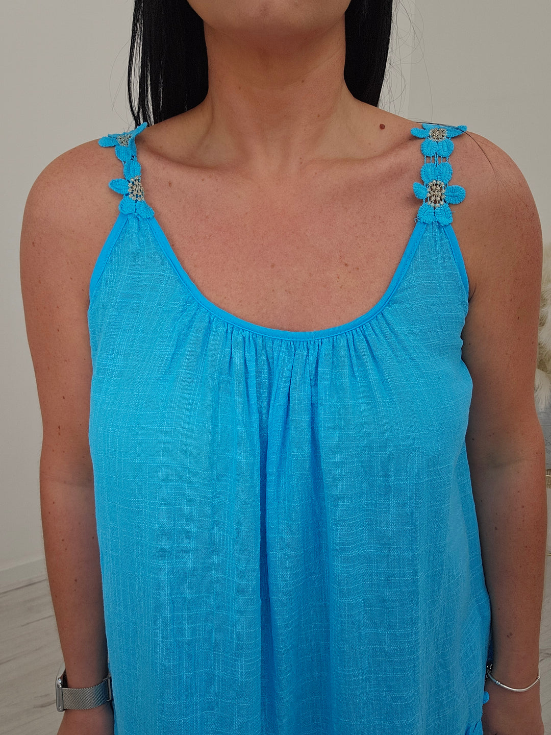 Daisy Vest Top - (choose your Colour)