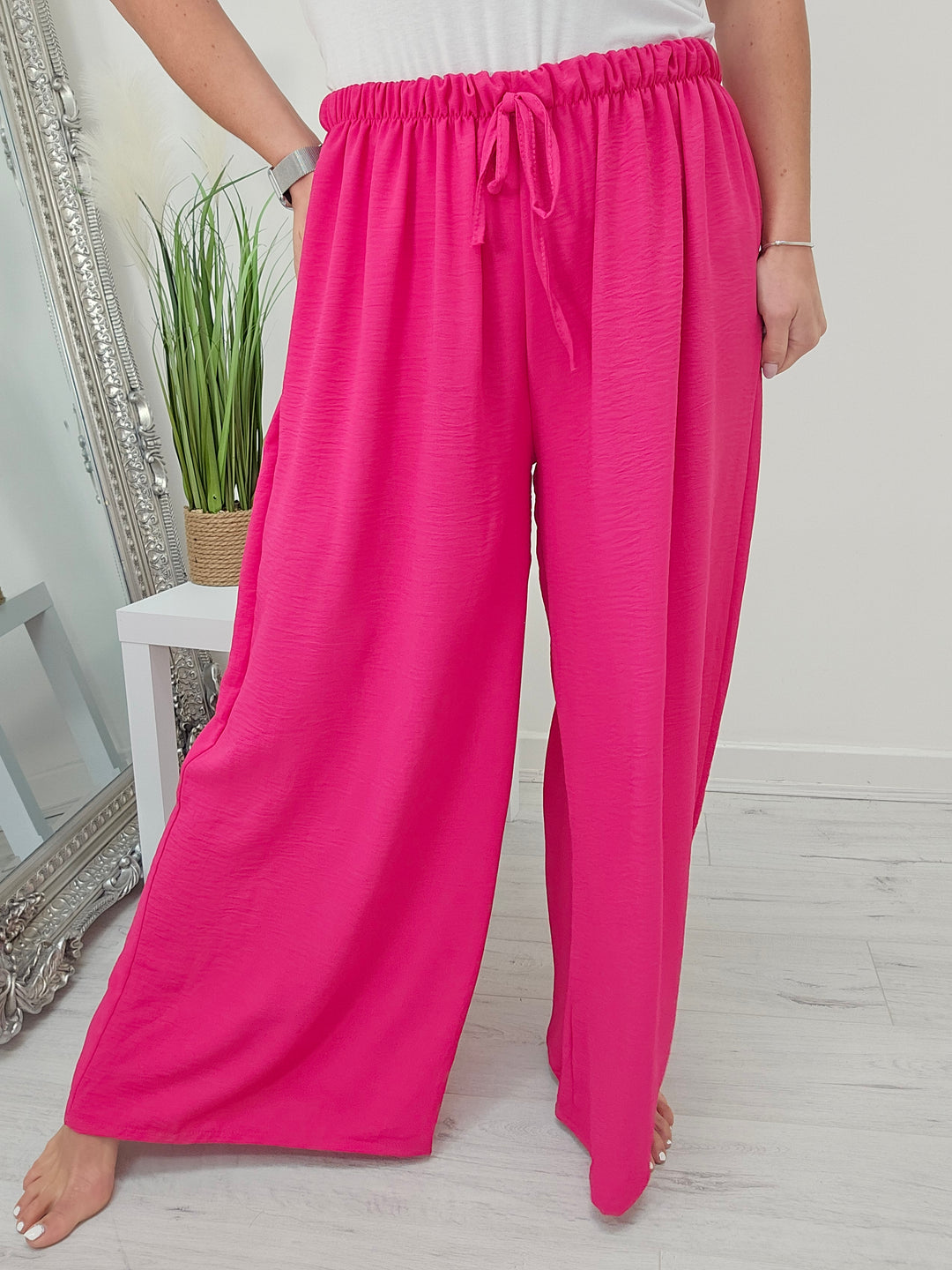 Wide Leg/Palazzo Pants (Curvy) - (choose your Colour)