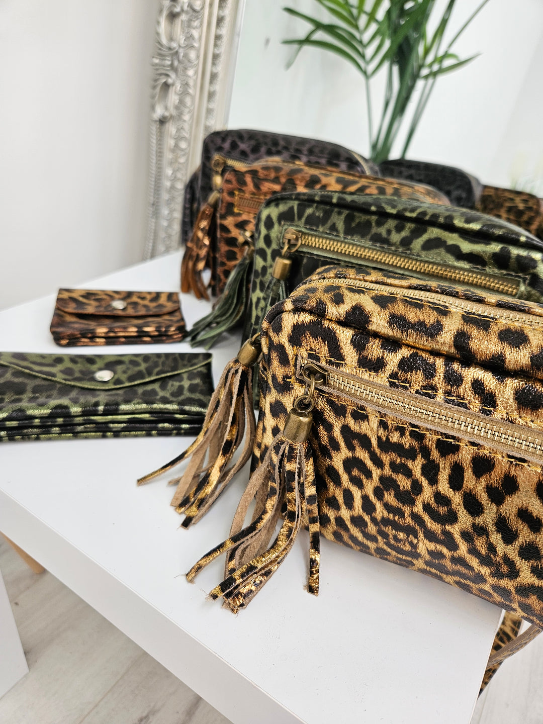 Leopard Cross Body/Shoulder Bag - ( Choose your Colour )