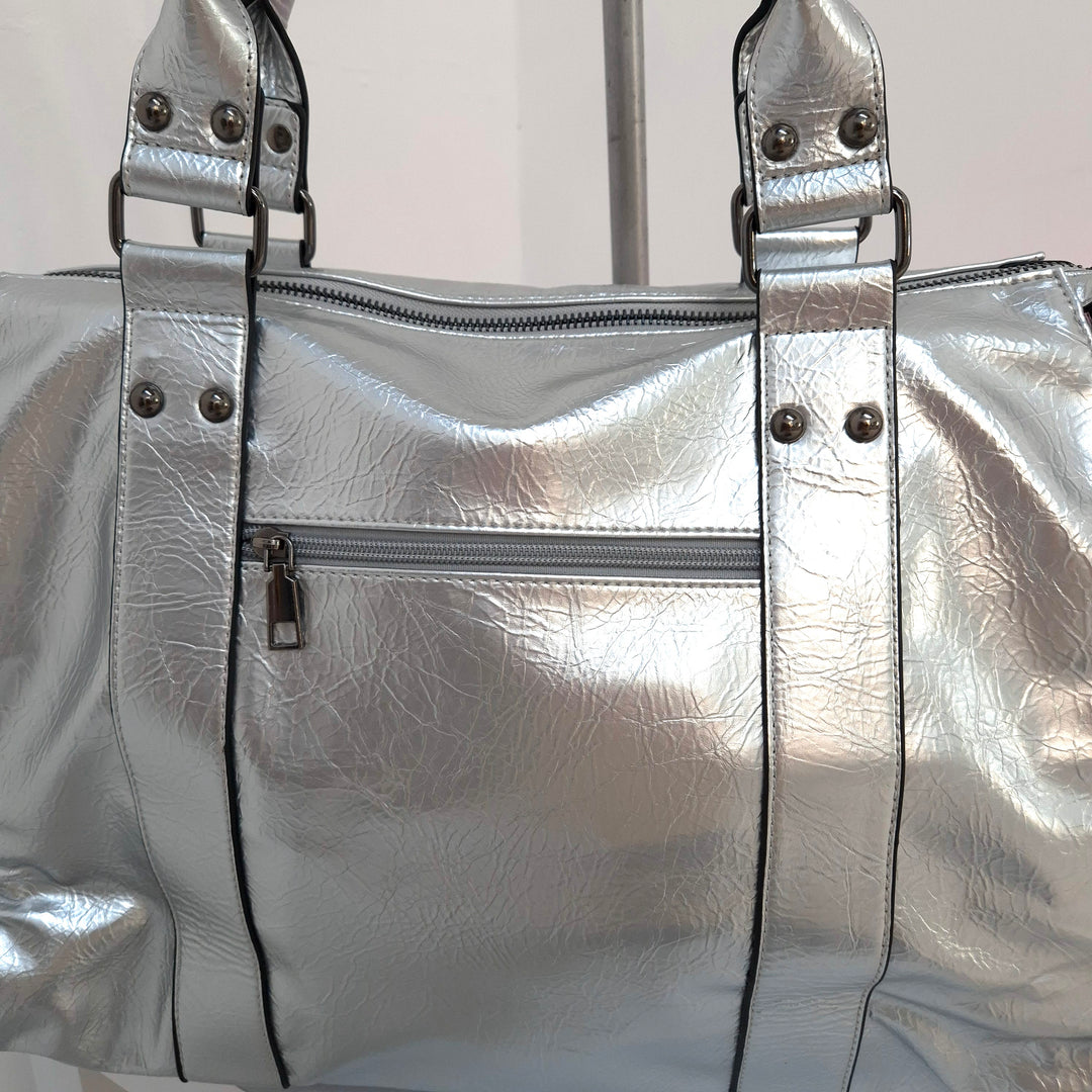 Beverly Hills Metallic Bag (Oversized) - (choose your Colour)