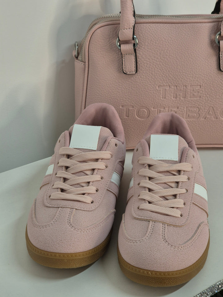 Gazella Trainers - Blush Pink (choose your Size)