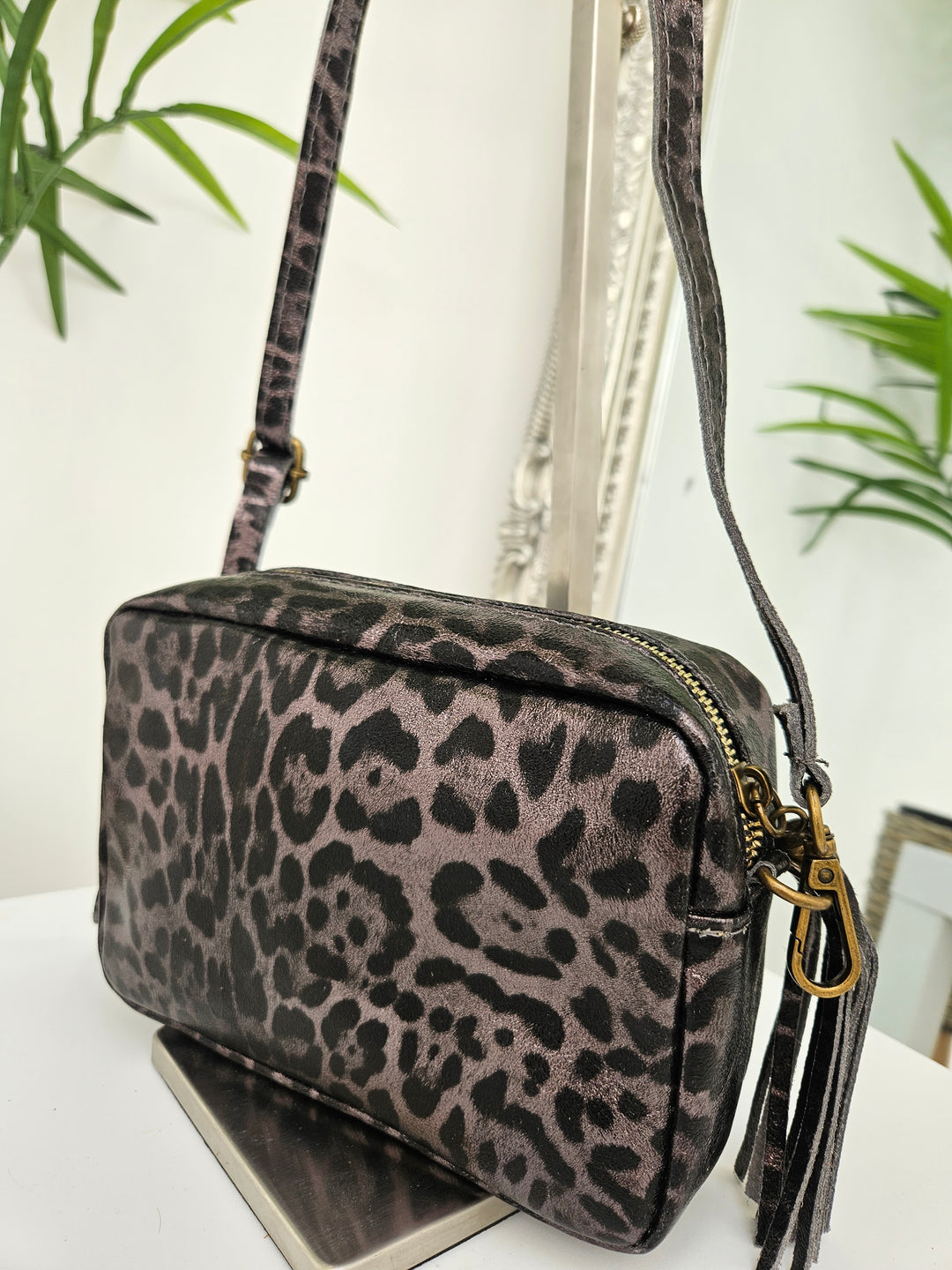 Leopard Cross Body/Shoulder Bag - ( Choose your Colour )