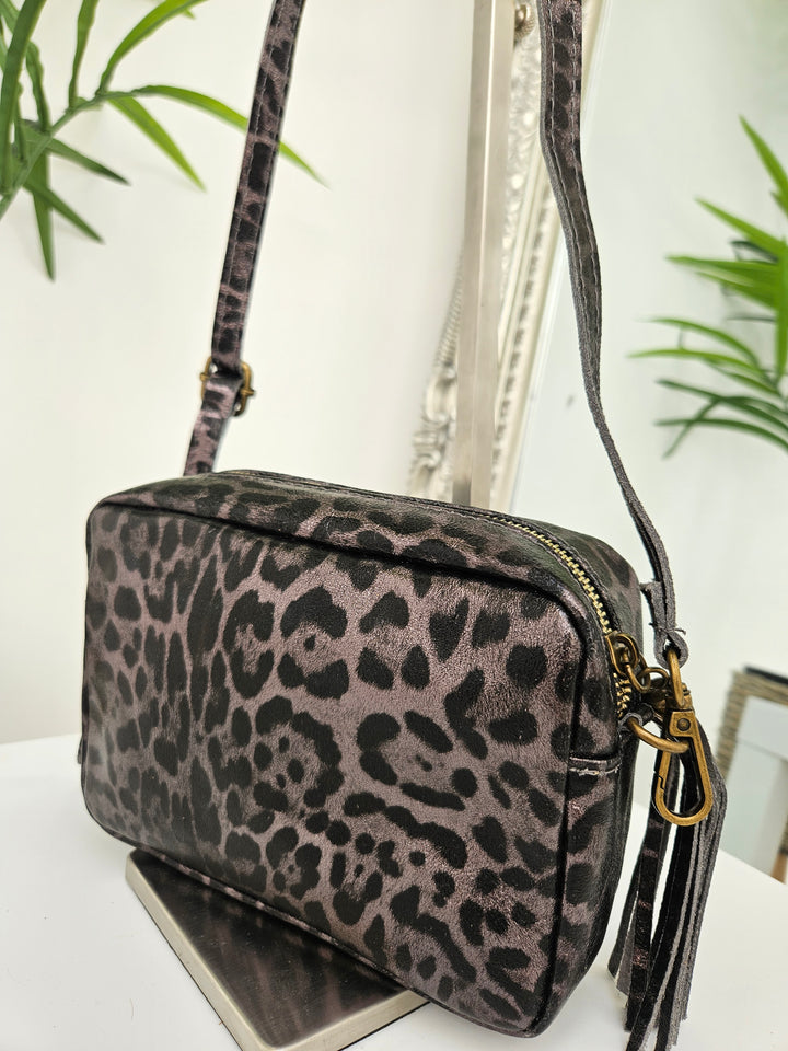 Leopard Cross Body/Shoulder Bag - ( Choose your Colour )