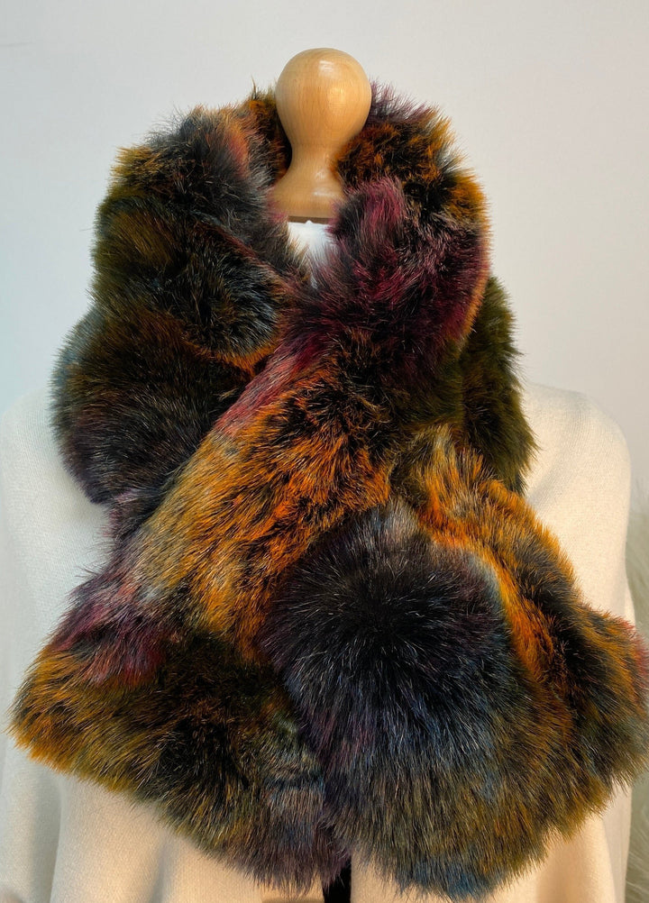 Oslo Faux Fur Collar - Multi