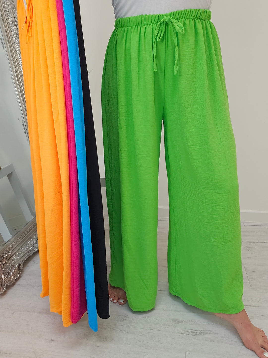 Wide Leg/Palazzo Pants (Curvy) - (choose your Colour)