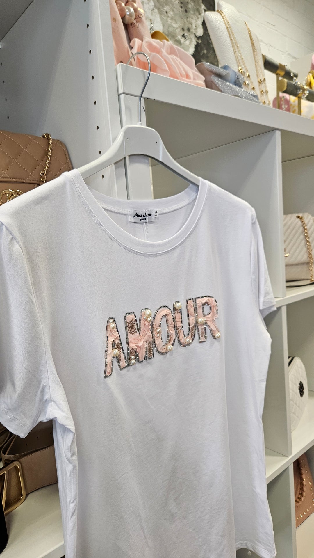 Amour Tee Shirt - White