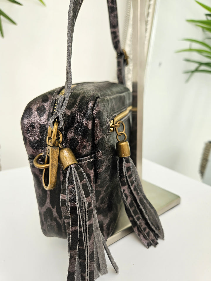 Leopard Cross Body/Shoulder Bag - ( Choose your Colour )