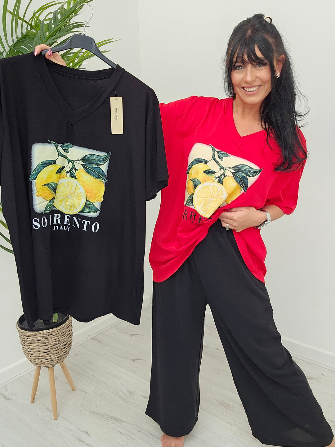 Sorrento Lemons T Shirt (Oversized)