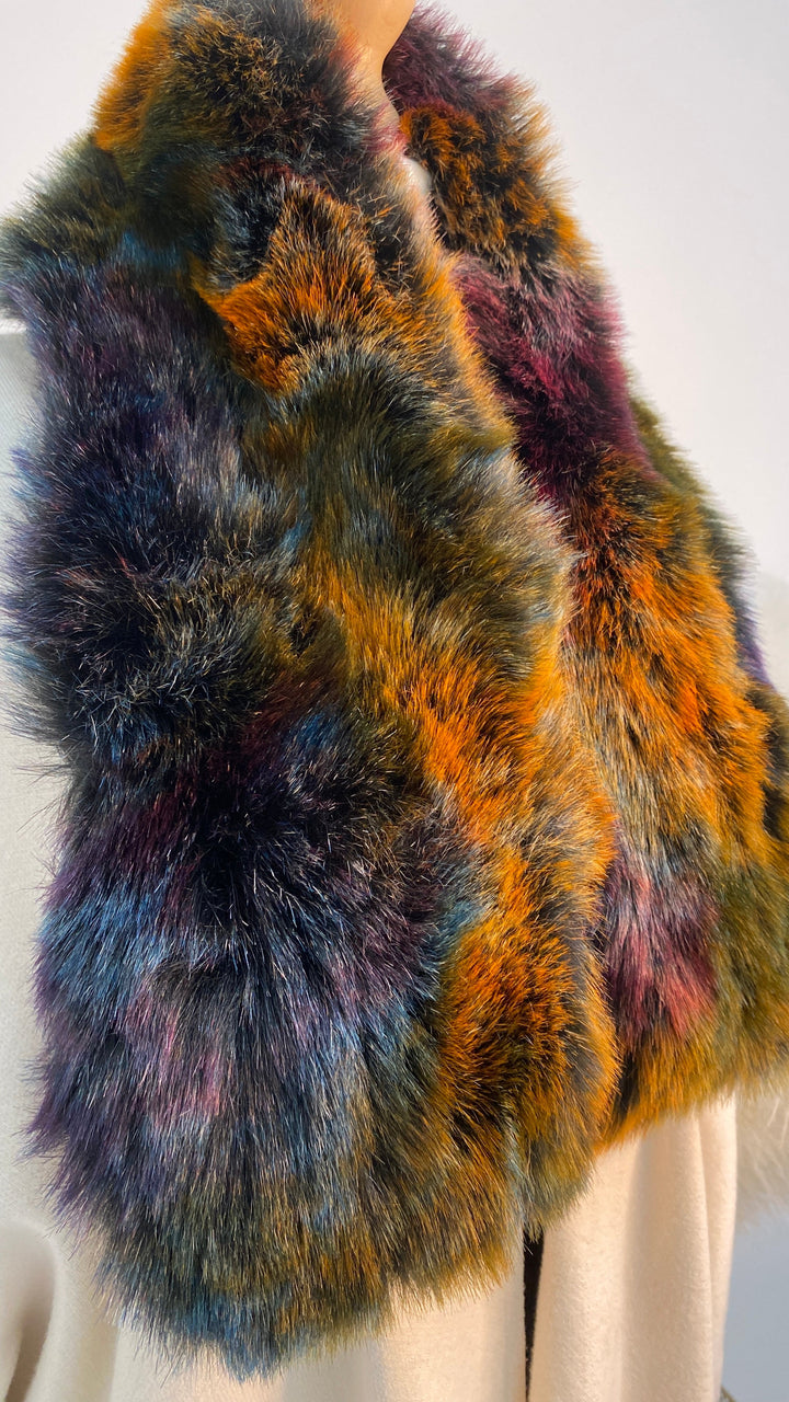 Oslo Faux Fur Collar - Multi