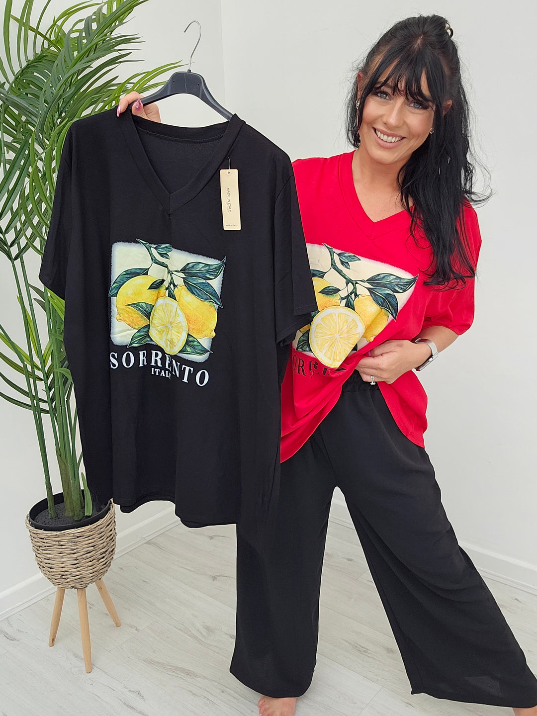 Sorrento Lemons T Shirt (Oversized)