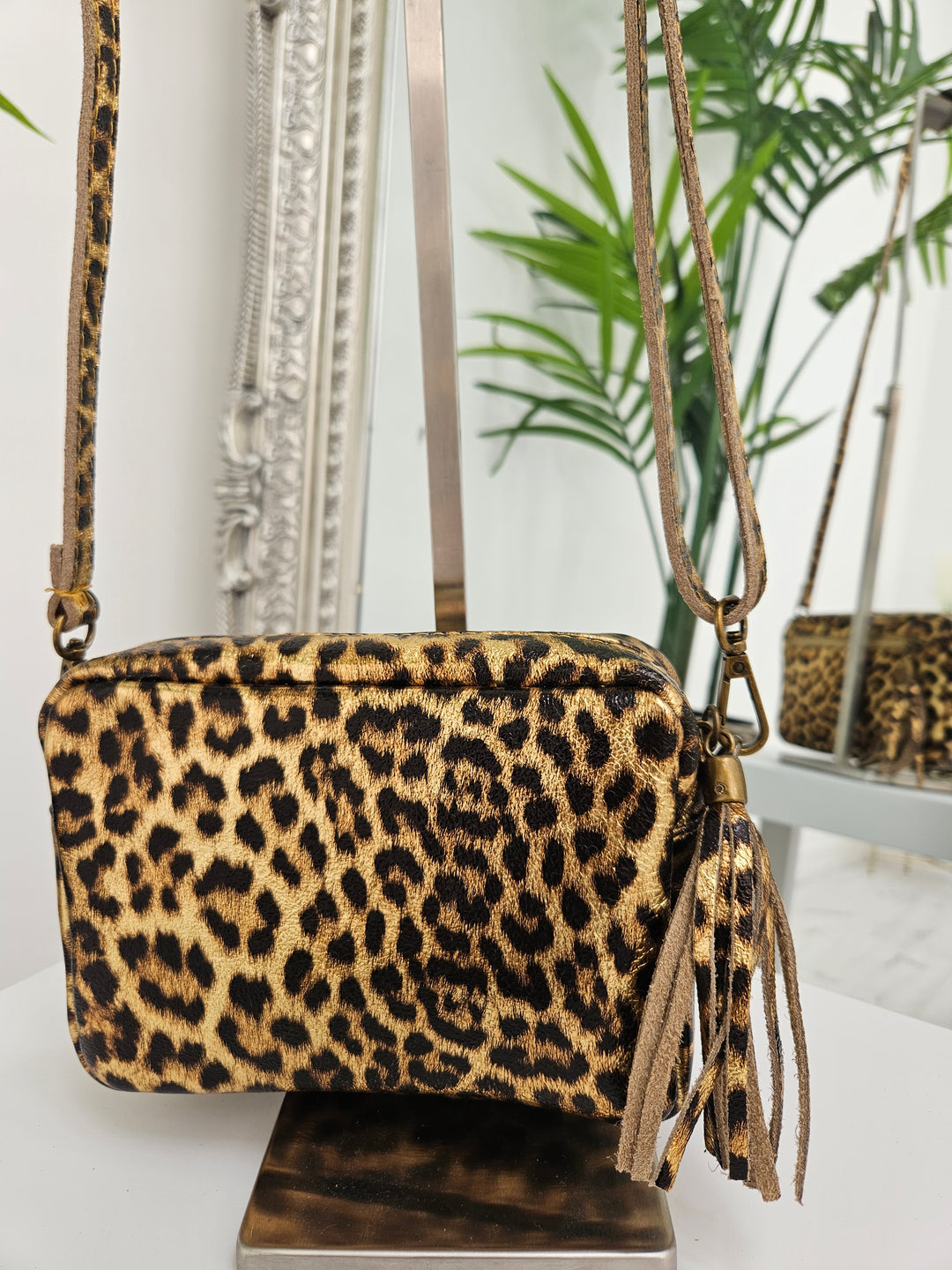 Leopard Cross Body/Shoulder Bag - ( Choose your Colour )