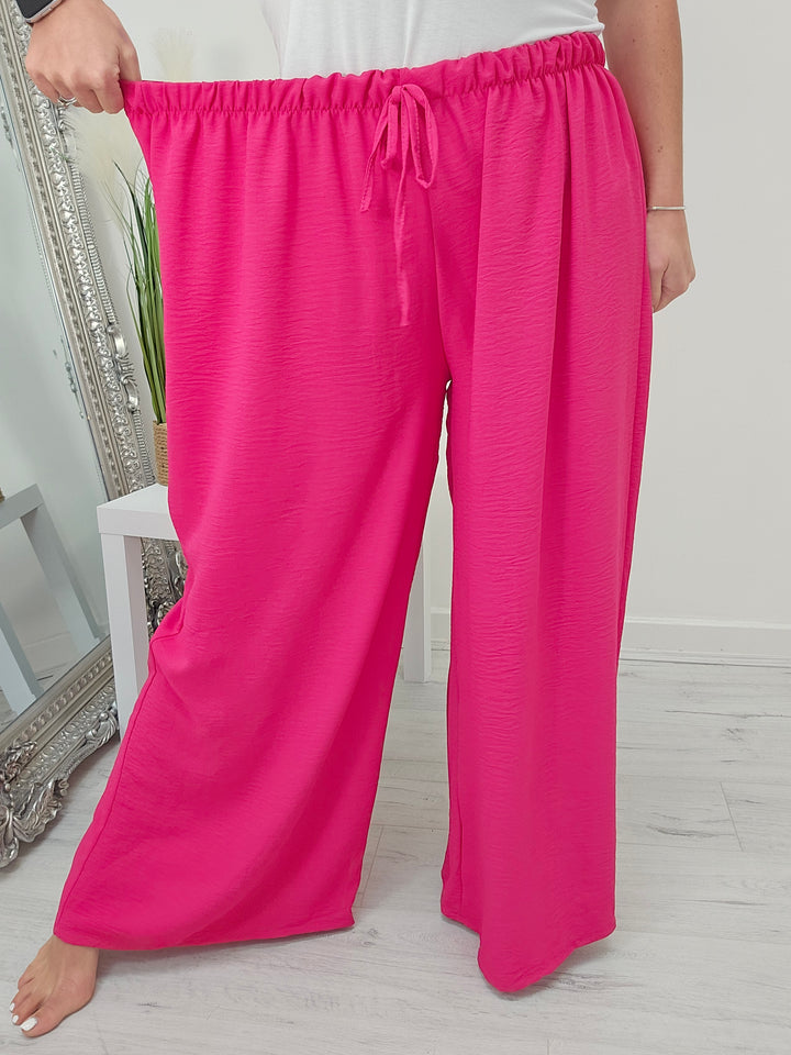 Wide Leg/Palazzo Pants (Curvy) - (choose your Colour)