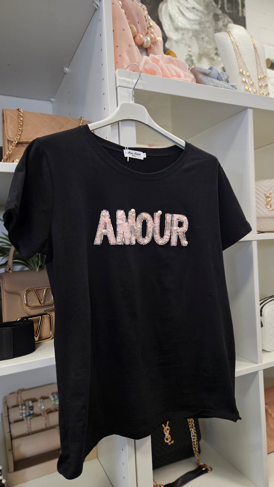 Amour Tee Shirt - Black