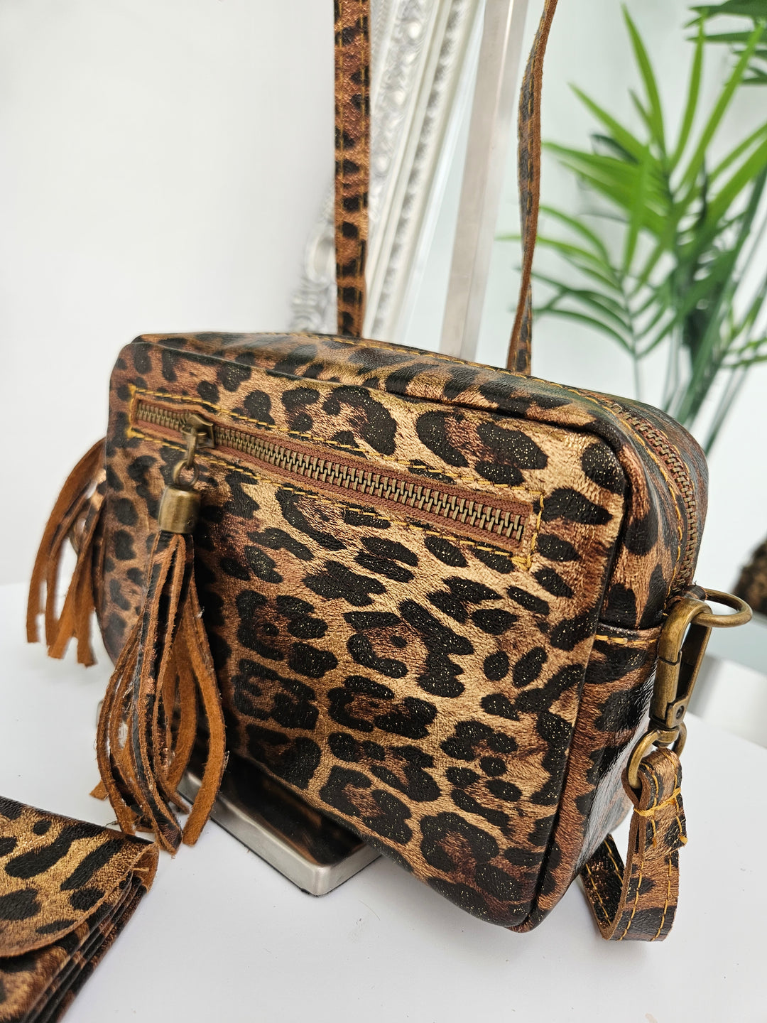 Leopard Cross Body/Shoulder Bag - ( Choose your Colour )