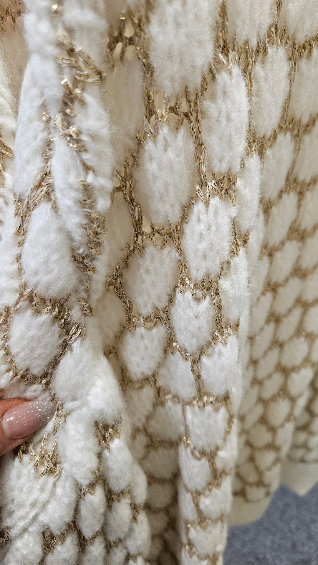 Bonnie Honeycomb Jumper - Cream