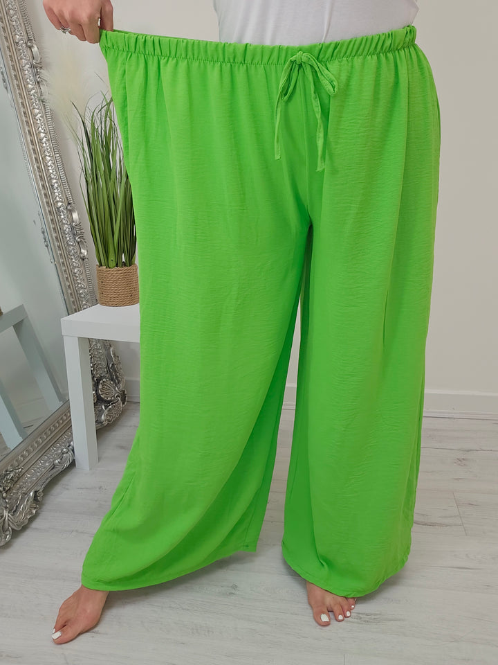 Wide Leg/Palazzo Pants (Curvy) - (choose your Colour)