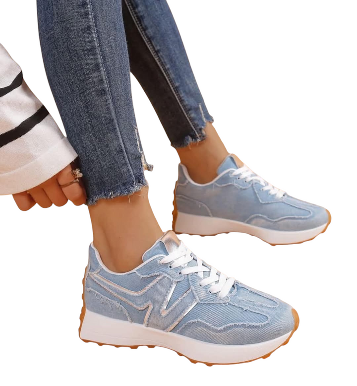 Darcy Denim Trainers (choose your Colour & Size)