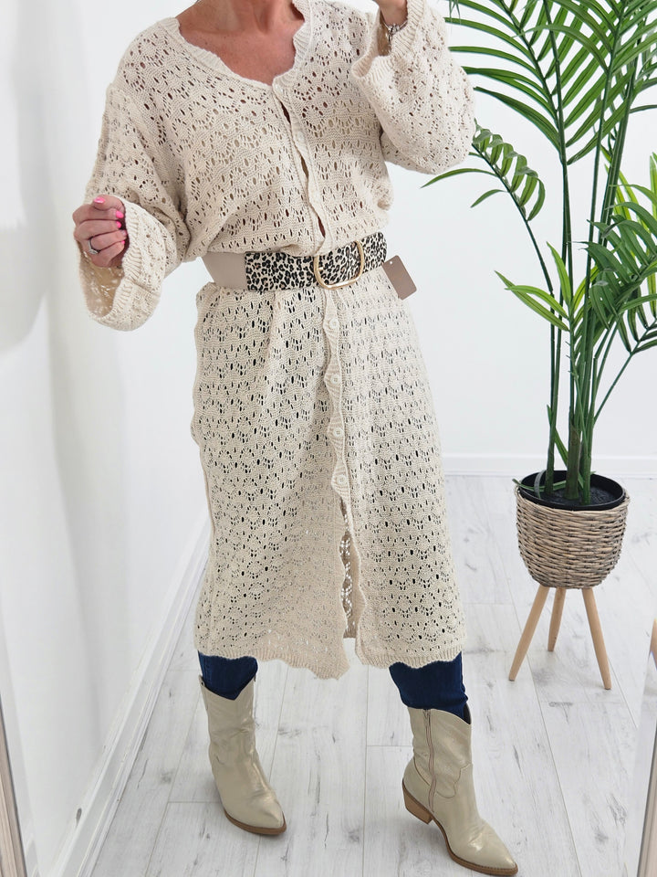 Molly Cardigan/Jacket - Ecru