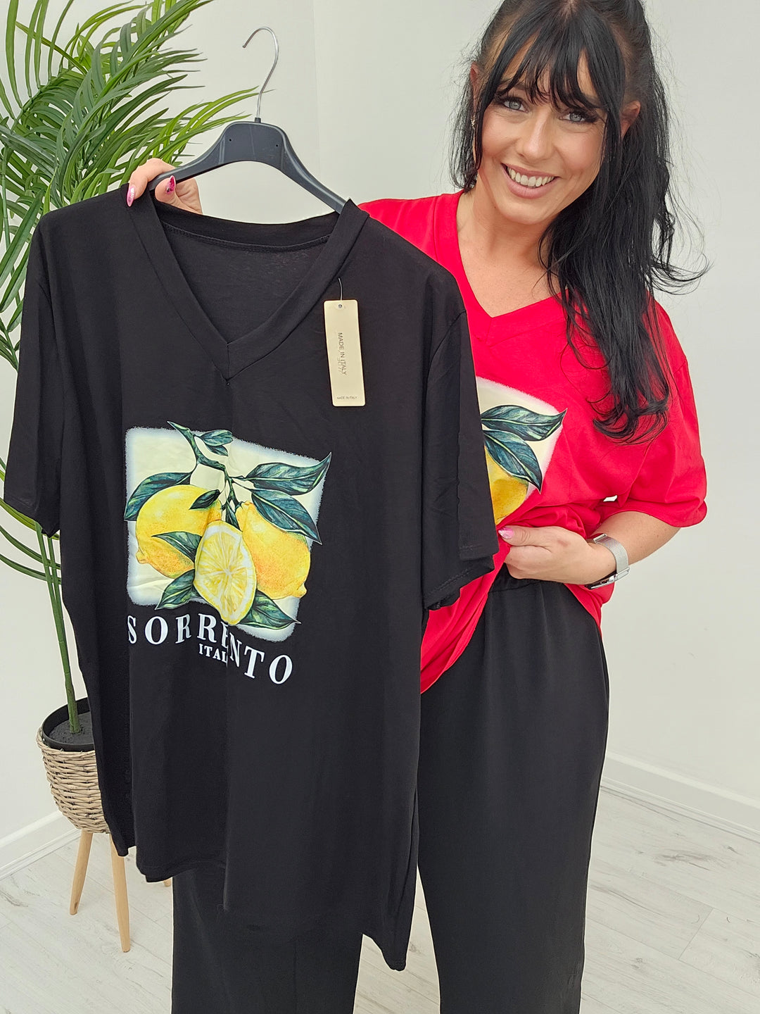 Sorrento Lemons T Shirt (Oversized)