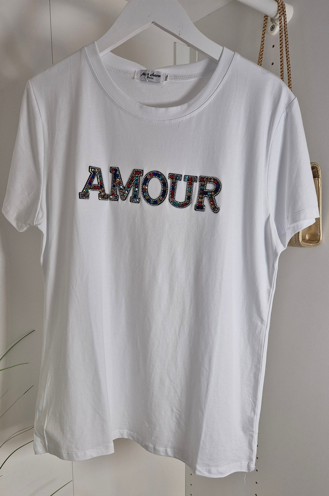 AMOUR Tee Shirt - White