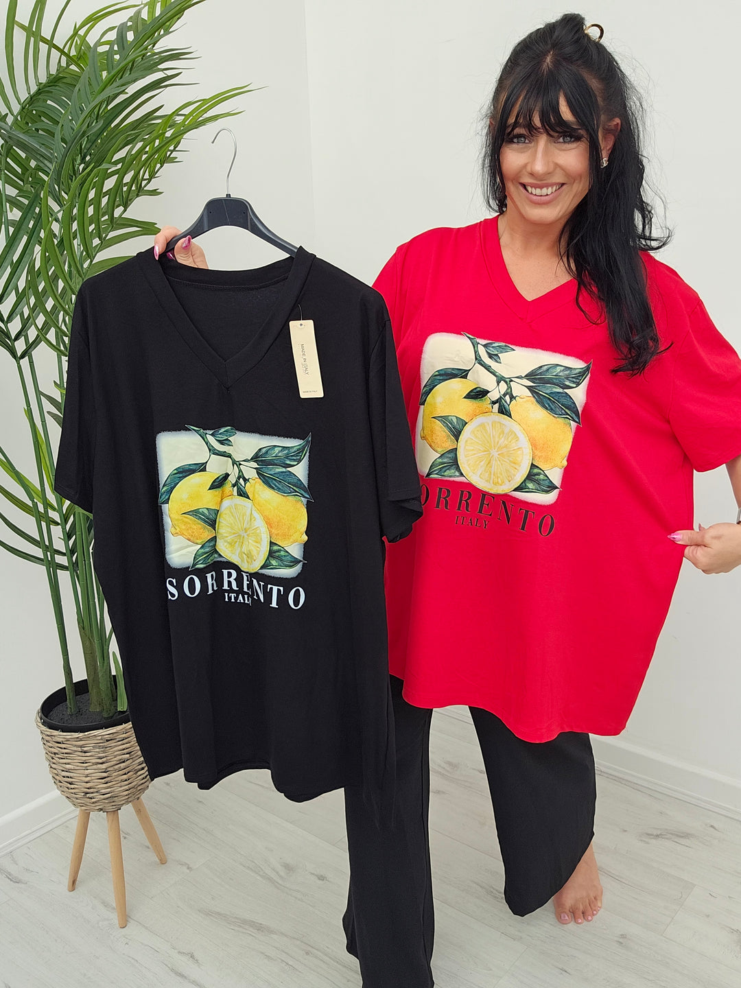 Sorrento Lemons T Shirt (Oversized)