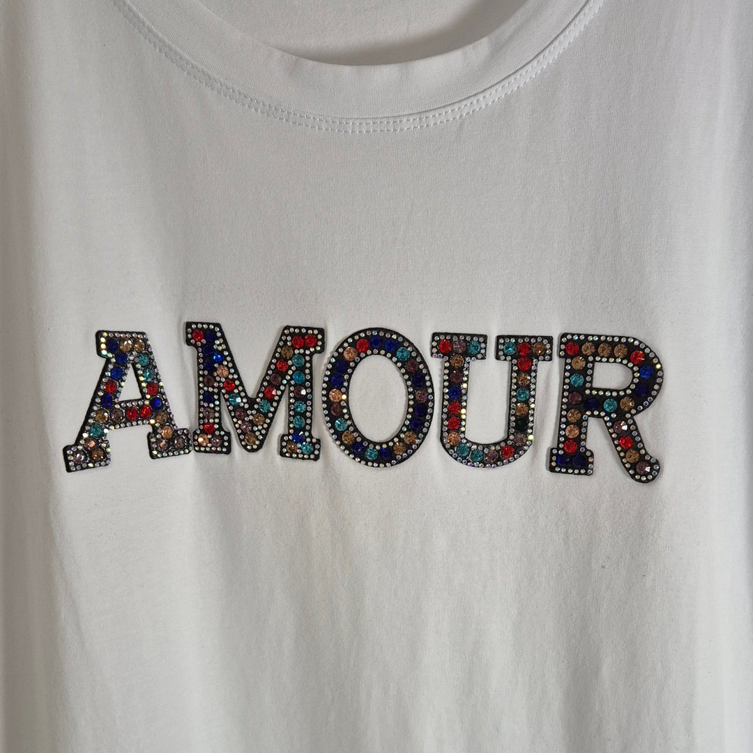 AMOUR Tee Shirt - White