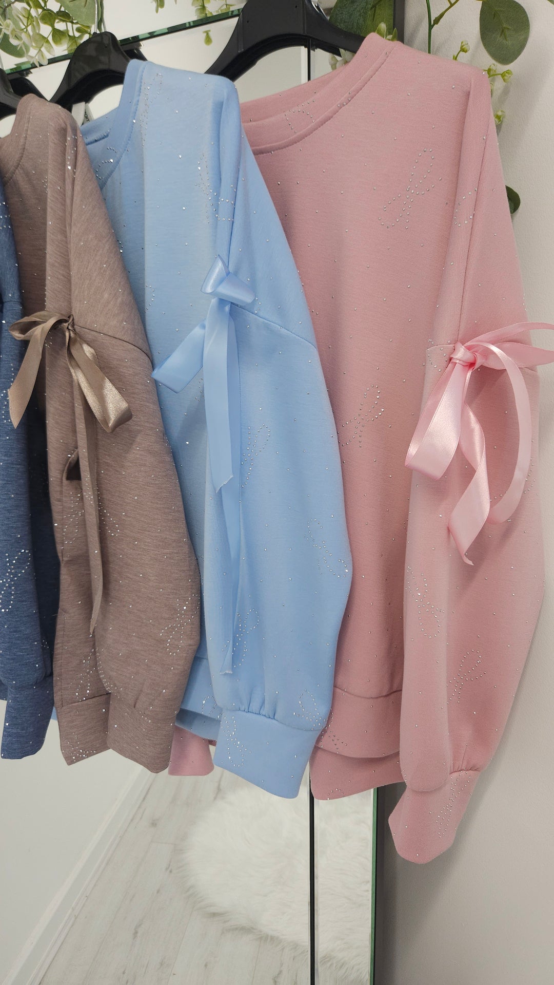 Jenny Sweatshirt Top - (choose your Colour)