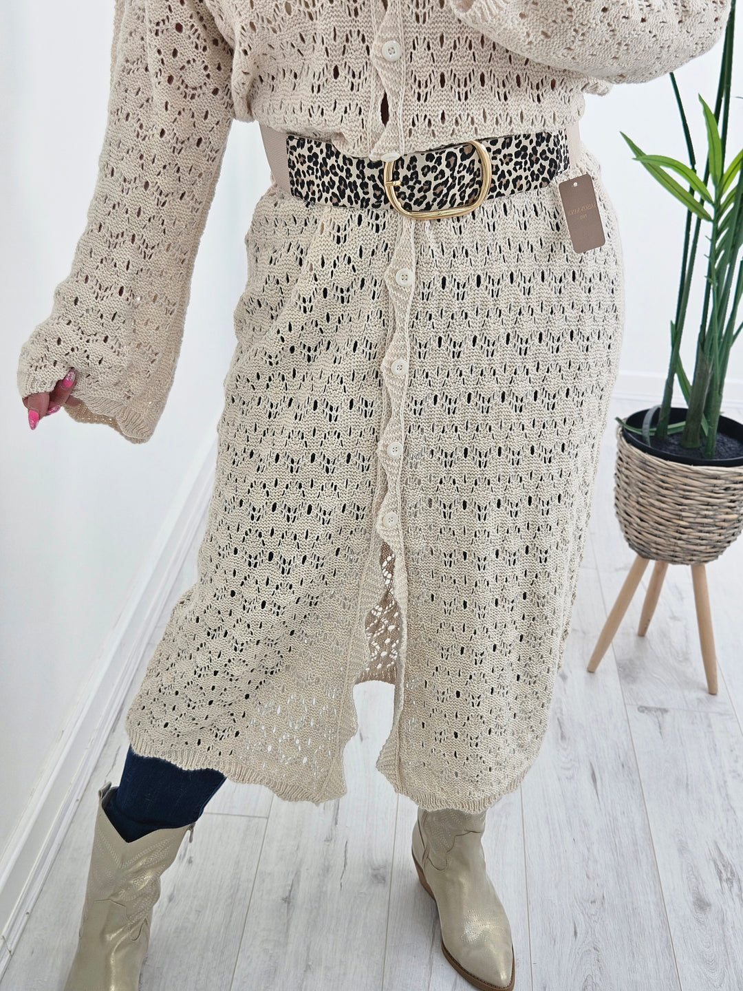 Molly Cardigan/Jacket - Ecru