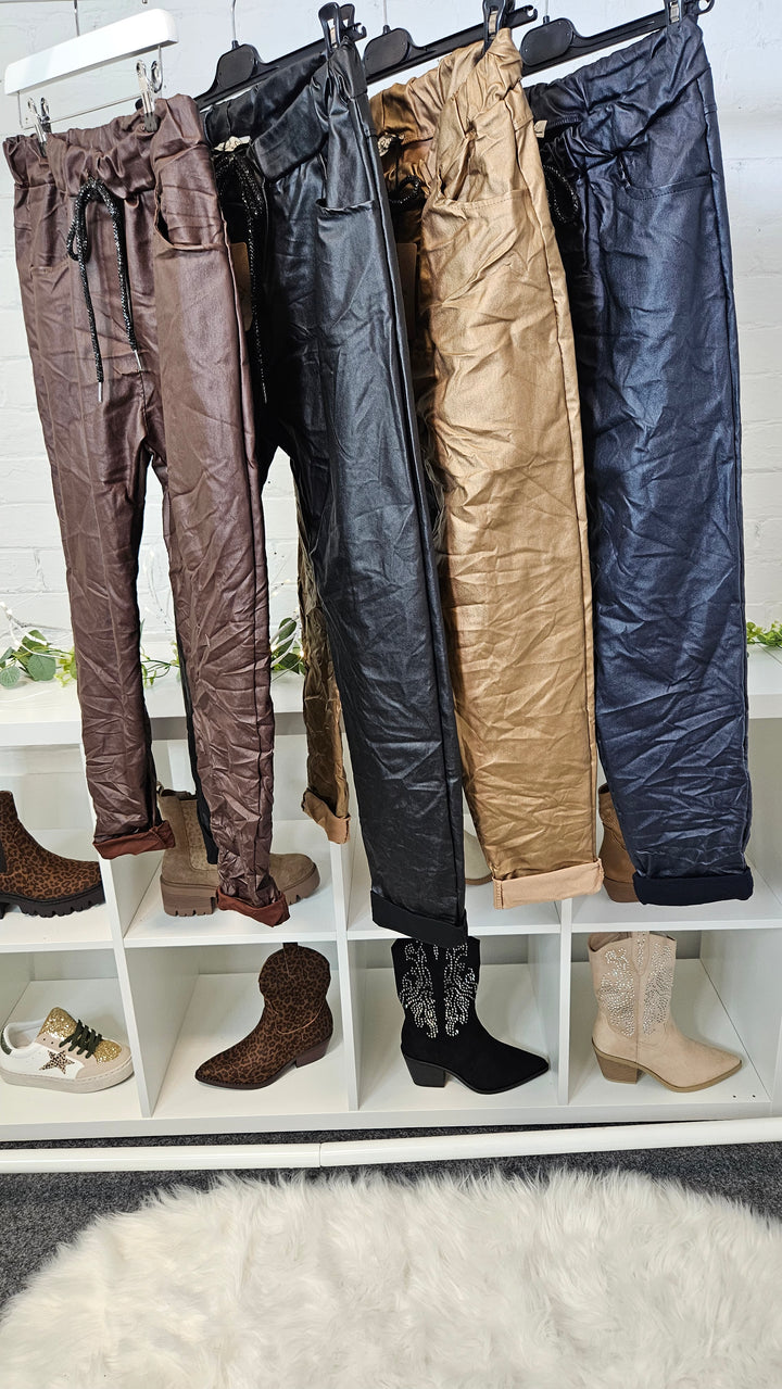 Magic PU Coated Pants - (choose your Colour & Size)