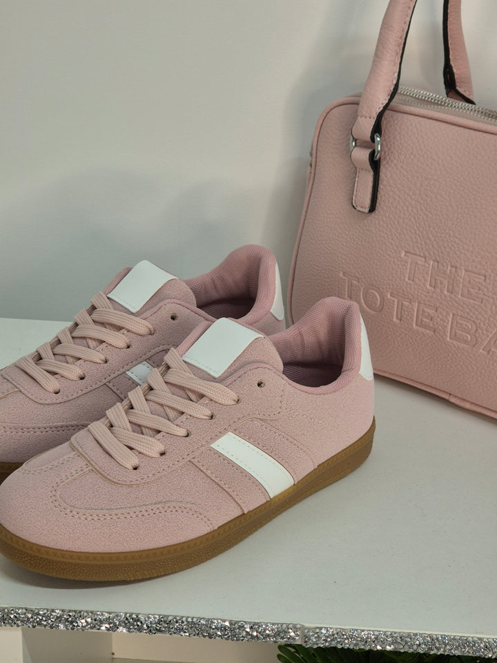 Gazella Trainers - Blush Pink (choose your Size)