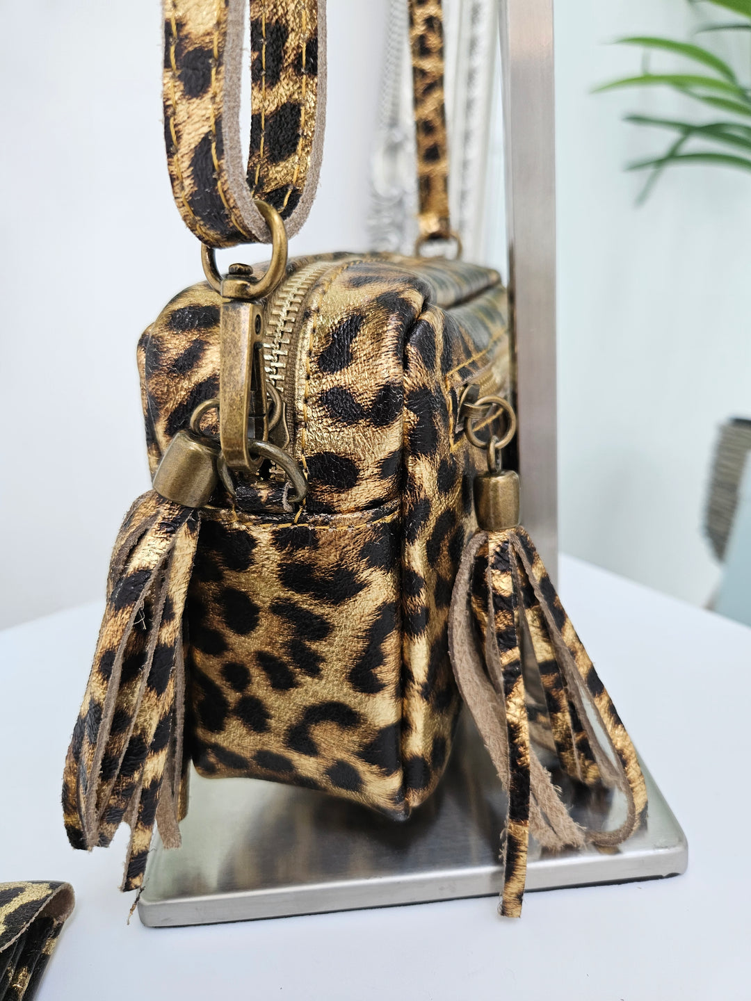 Leopard Cross Body/Shoulder Bag - ( Choose your Colour )