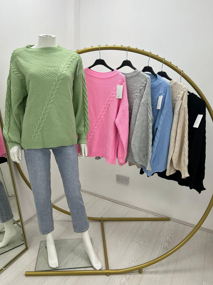 Olivia Fine Knit Jumper - ( Choose your Colour )