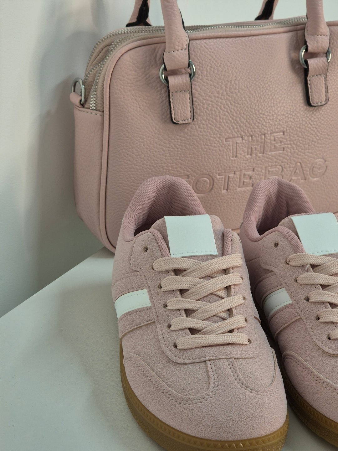 Gazella Trainers - Blush Pink (choose your Size)