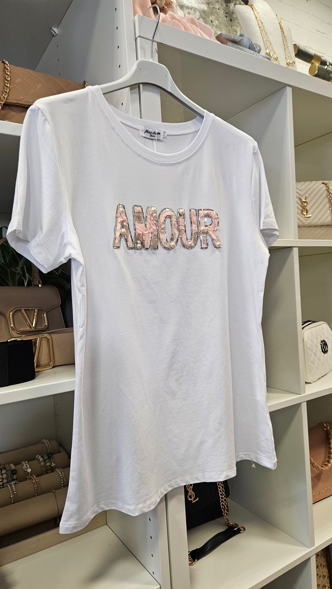 Amour Tee Shirt - White